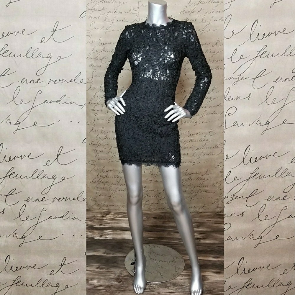 Nikki Crochet Mini Dress